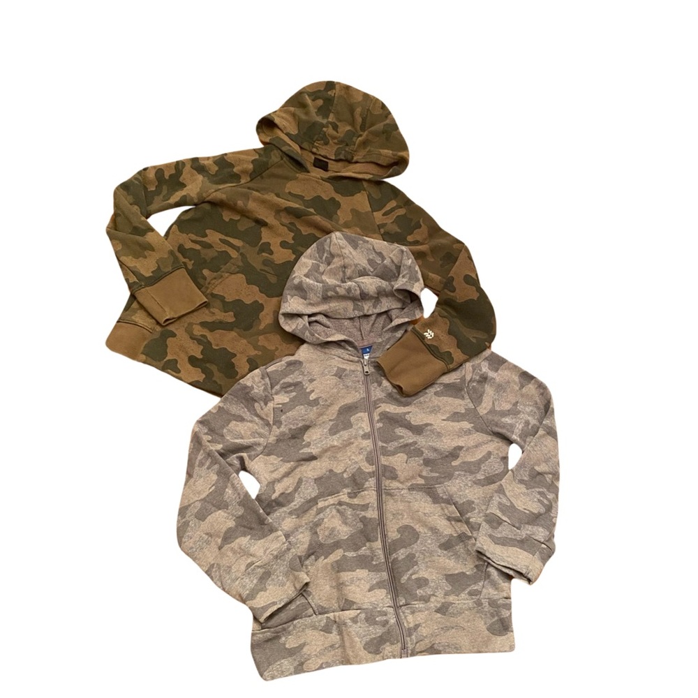 Camo Boys Hoodie LOT Size M